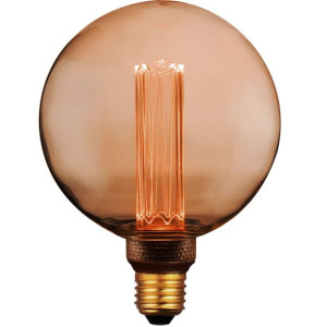 Żarówka dekoracyjna DecoVintage Led G125 Amber