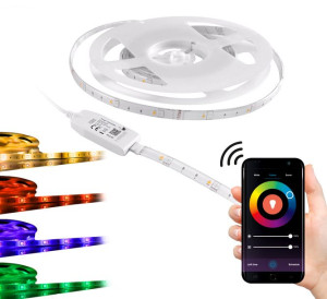 Taśma LED Wifi Smart 2m NW + RGB 6.5W 540LM Polux