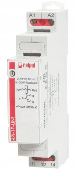 Przekaźnik Instalacyjny Rpi-1p-uni Relpol 863378