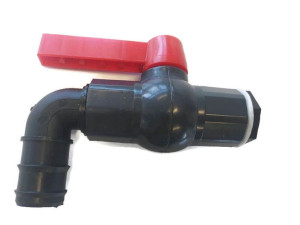 Zawór kulowy do beczki PCV 1″