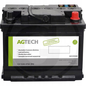 Akumulator do traktora Agtech 12V 55AH 470A