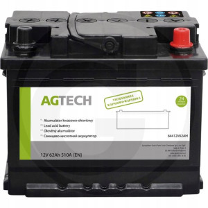 Akumulator do traktora Agtech 12V 62AH 510A