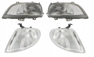 Seat Alhambra Vw Sharan Lampy Przednie + Migacze