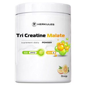 HERKULES Tri Creatine Malate Powder 500g Orange