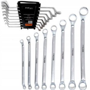 Klucze Dwustronne Oczkowe 8 Szt 6-22mm