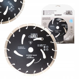 Tarcza Diamentowa Segmentowa Betonu Kostki 230mm