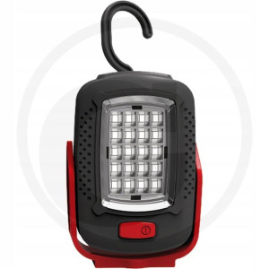 Latarka na baterie 3xAAA LED 9cm magnes chak 100lm