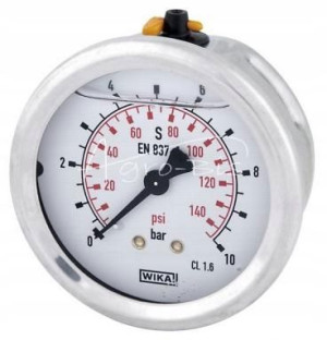Manometr Wskaźnik fi63 1/4 0-10 bara tył 63261596