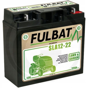 Akumulator 12 V 22 Ah płaskie styki mocowania B00