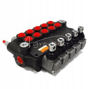 Rozdzielacz hydrauliczny pięciosekcyjny 80L/min