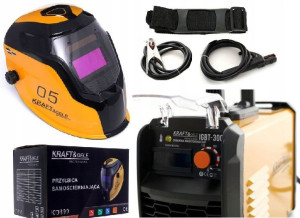 Spawarka Inwertorowa Mma 20-300a + Auto Maska