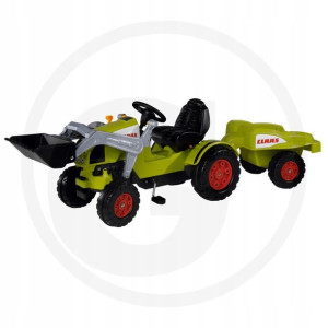Traktor Jeździk na pedały koparka przyczepa 169cm