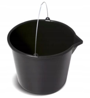 Wiadro Prosperplast 16L czarne ogrodu plastikowe