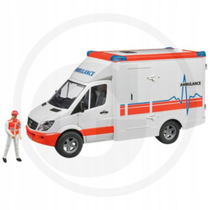 Zabawka Bruder Karetka z kierowcą 45cm