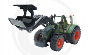 Zabawka Traktor Ciągnik z koparką dla dzieci +3