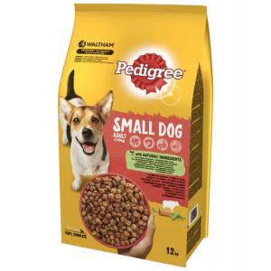 PEDIGREE Adult 12kg (małe rasy) - sucha karma dla psów z wołowiną i warzywa