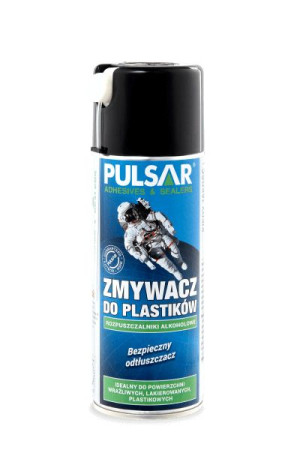 Pulsar Zmywacz Do Plastiku Szkła Gumy Odtłuszczacz 400 Ml