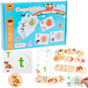 Edukacyjna Układanka Puzzle Nauka Angielskiego 52el.