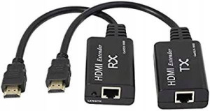 Konwenter Repeater HDMI na RJ45 2szt