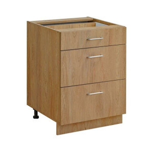 Szafka Stojąca Z Trzema Szufladami Laxy 60x56x81
