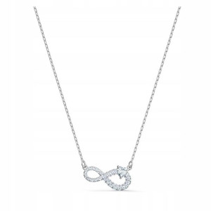 SWAROVSKI - Naszyjnik Infinity White RHS