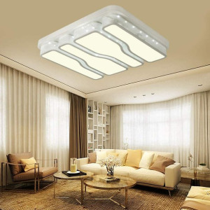 LAMPA SUFITOWA LED 45x52cm 64W biała b.ciepła