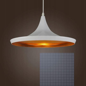 Lampa Wisząca Sufitowa Złoto Metal