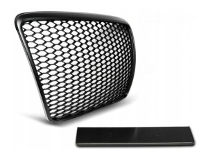 Audi A6 C6 09-11 Grill Atrapa Rs Look Black Połysk