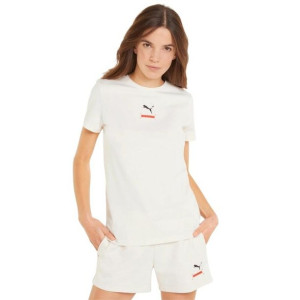 Koszulka damska puma better tee kremowa 847469 99