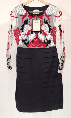 sukienka Almatrichi Spain Black red 38