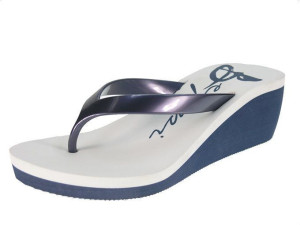 Beppi 2150681 sportowe japonki na koturnie roz.38