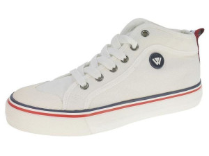 Beppi 2163741 białe trampki damskie wysokie r.39