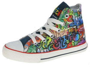 Beppi 2153480 trampki graffiti + markery r.26