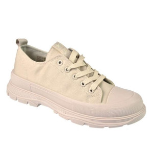Trampki damskie sneakersy NEWS 21SP02 beżowe r.37