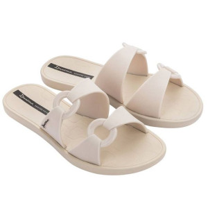 Klapki damskie Ipanema 26658 beżowe guma r.40