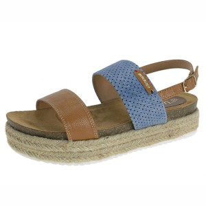 Sandały damskie espadryle BEPPI 2171560 jeans r.41