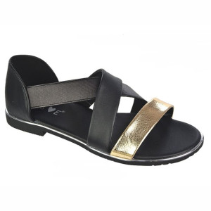 Sandały dziecięce MissMe 22DZ35 black/gold r.31