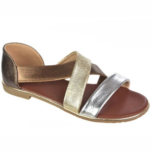 Sandały dziecięce MissMe 22DZ35 gold r.31