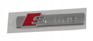 Audi A1 A2 A3 S3 A4 S4 A5 S5 Znaczek Napis S Line
