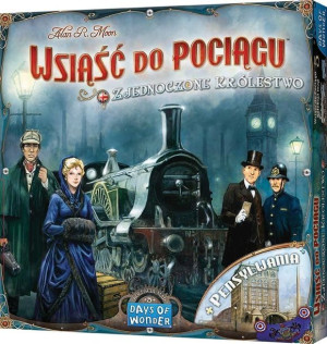 Rebel Gra Wsiąść do pociągu Kolekcja Map 5 Zjednoczone Królestwo/Pensylwani