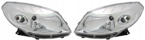 Renault Sandero 08-13 Reflektor Lampa Przednia L+p