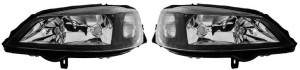 Opel Astra G 2 Komplet Reflektorów Lampy Przednie