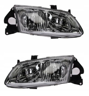 Nissan Almera Reflektory Lampy Przednie Komplet