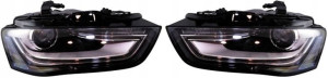Audi A4 S4 11-15 Reflektor Lampa Przednia Le + Pr