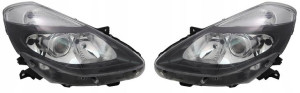 Renault Clio Iii 09- Reflektor Lampa Przód Komplet