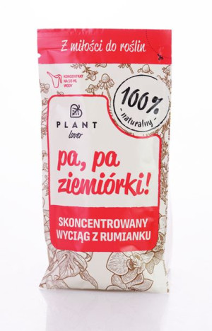 Skoncentrowany wyciąg z rumianka PA PA ZIEMIÓRKI! Nawóż Saszetka