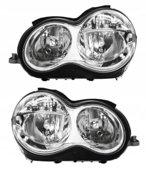 Mercedes C Klasa W203 Reflektory Lampy Przednie