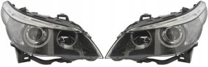 Bmw 5 E60 E61 Reflektor Lampa Przednia Komplet