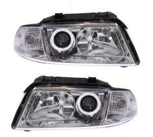 Audi A4 B5 99-01 Lampy Przednie Reflektory Komplet