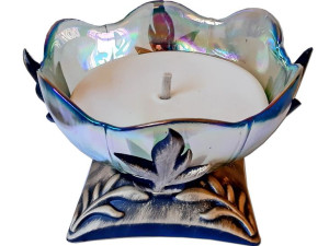 Znicz Znicze Lampion Kwiat Zalewany
